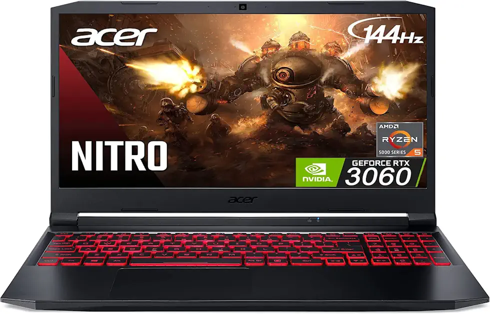 Notebook Acer Nitro 5 com RTX 3060