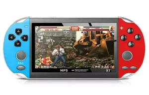 Reviva os Clássicos com o Vídeo Game Portátil X7 MP5 LD 8 Vídeo Game Portátil X7 MP5 LD