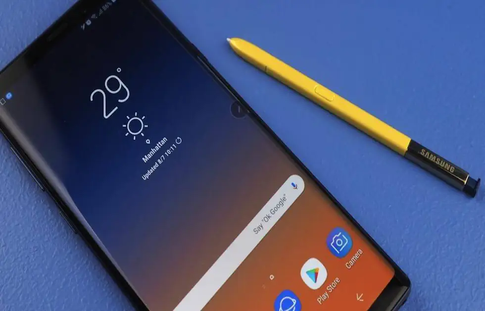 Galaxy Note 9 Ficha Técnica