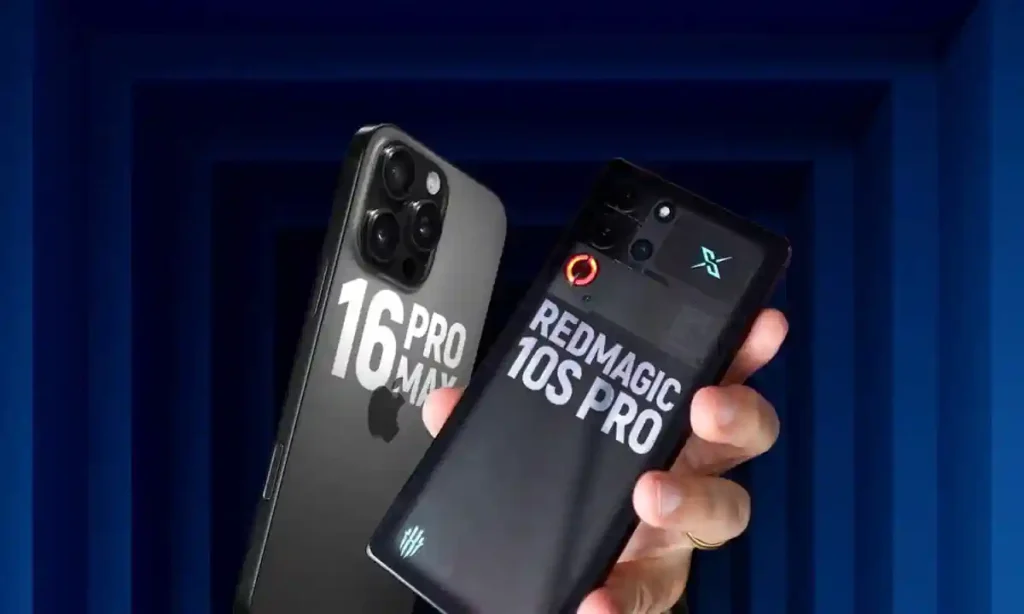 iPhone 16 Pro Max vs RedMagic 10S Pro: Análise Completa de Desempenho, Câmeras e Custo-Benefício 2 iPhone 16 Pro Max vs RedMagic 10S Pro