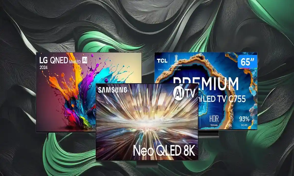 smart tv qled guia tecnico 2025 com samsung tcl e lg qual vale a pena