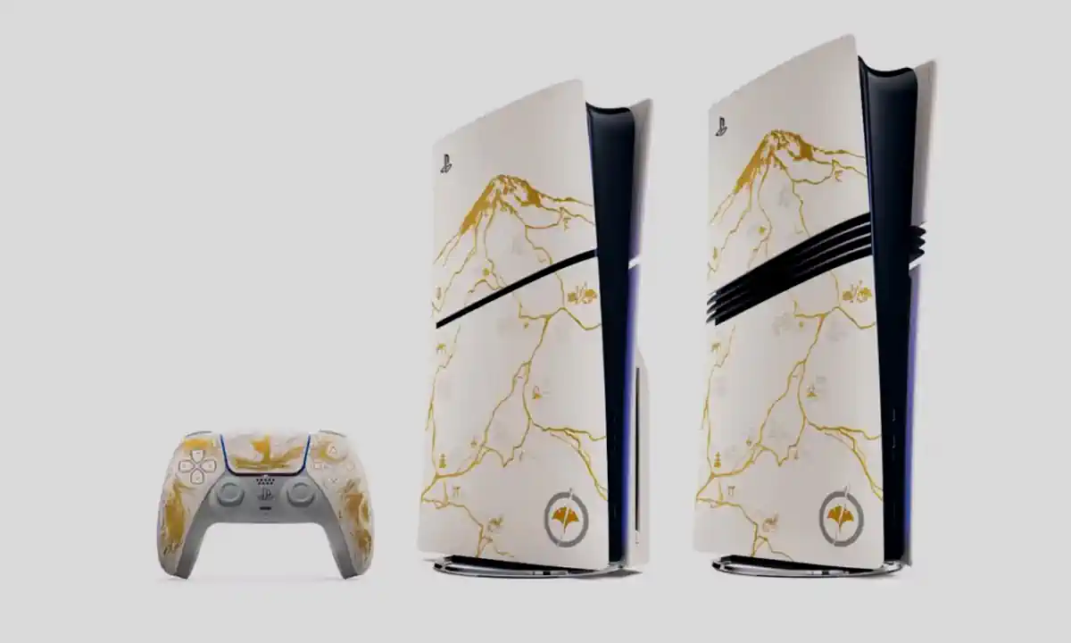 PlayStation 5 Edição Limitada Ouro