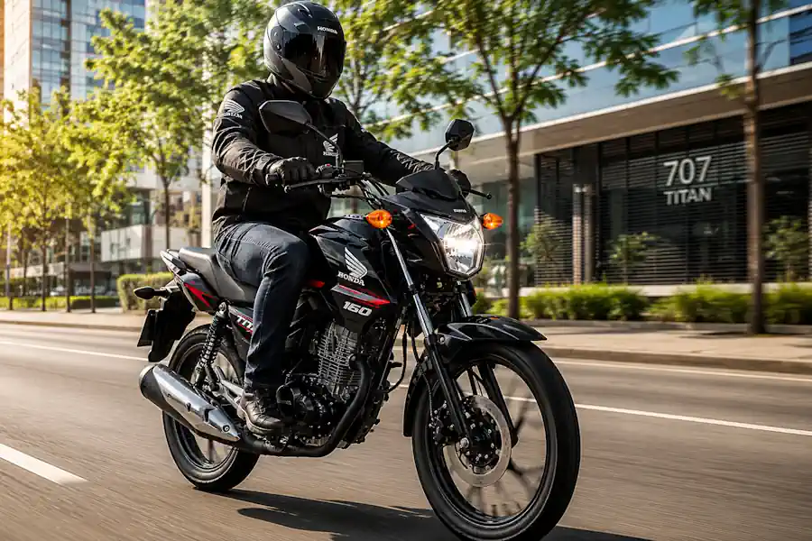 Honda CG 160 Titan 2025, Ficha Técnica Surpreende no Consumo e nas Novidades 2 Honda CG 160 Titan 2025 (2)