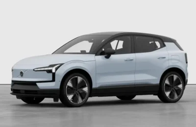 Volvo EX30 2026 SUV elétrico moderno em ambiente urbano
