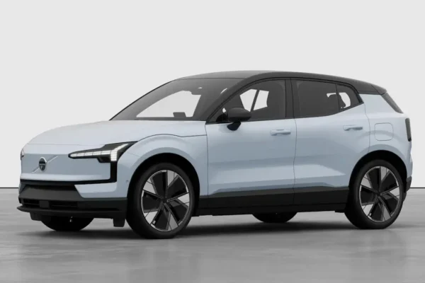 Volvo EX30 2026 SUV elétrico moderno em ambiente urbano